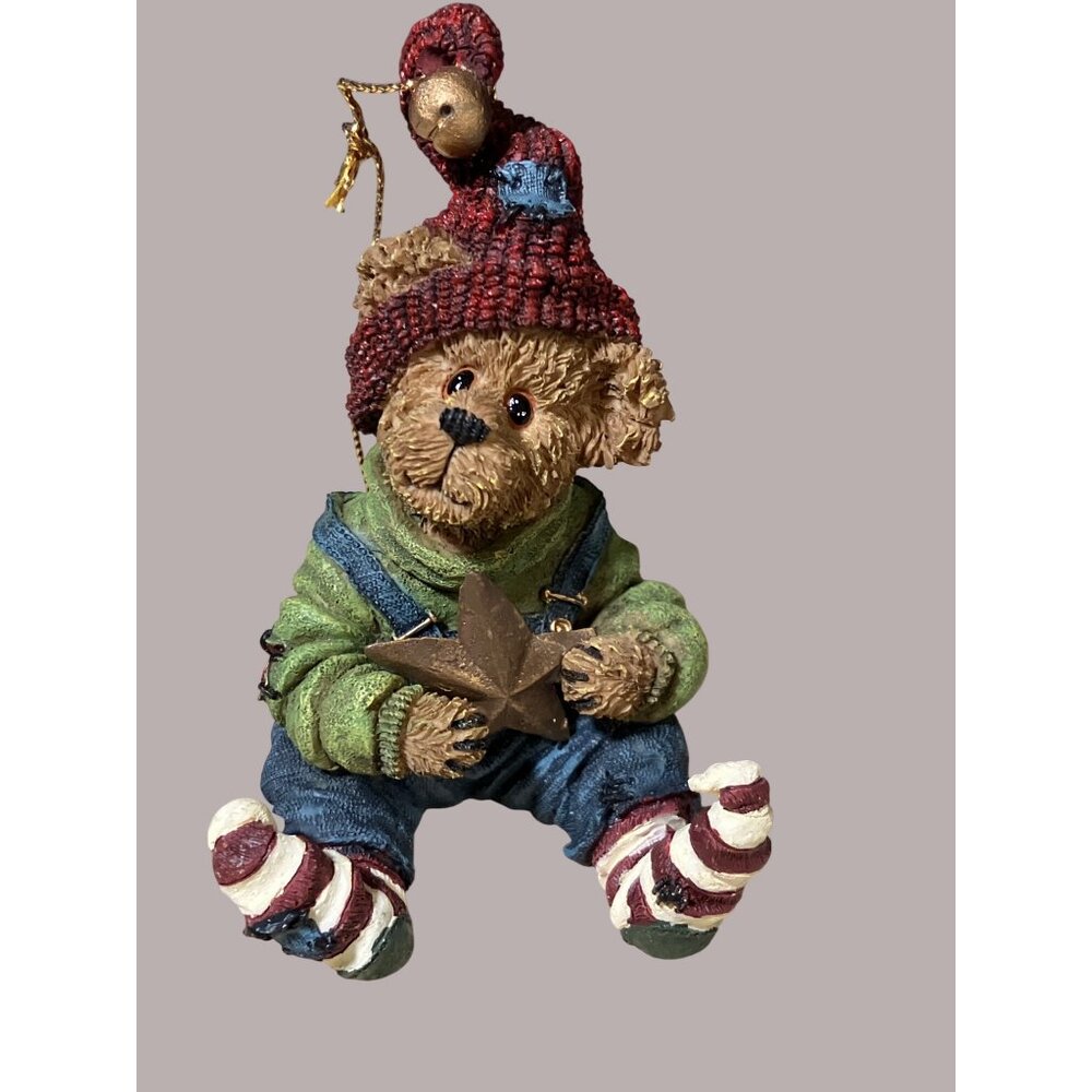 Boyds Collection Bear-A-Star Christmas Ornament